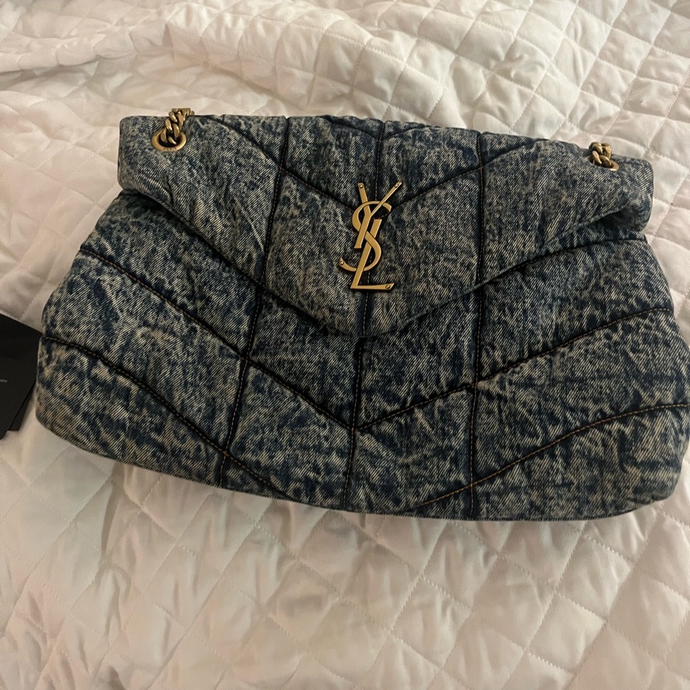 Gorgeous ysl denim bag